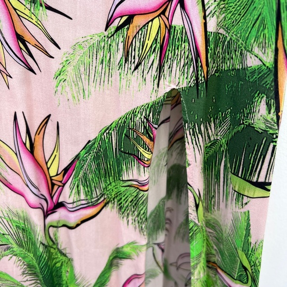 PilyQ Bermuda Spellbound Long Maxi Dress BMD-498D Floral Size Xs/Sm - Picture 8 of 12